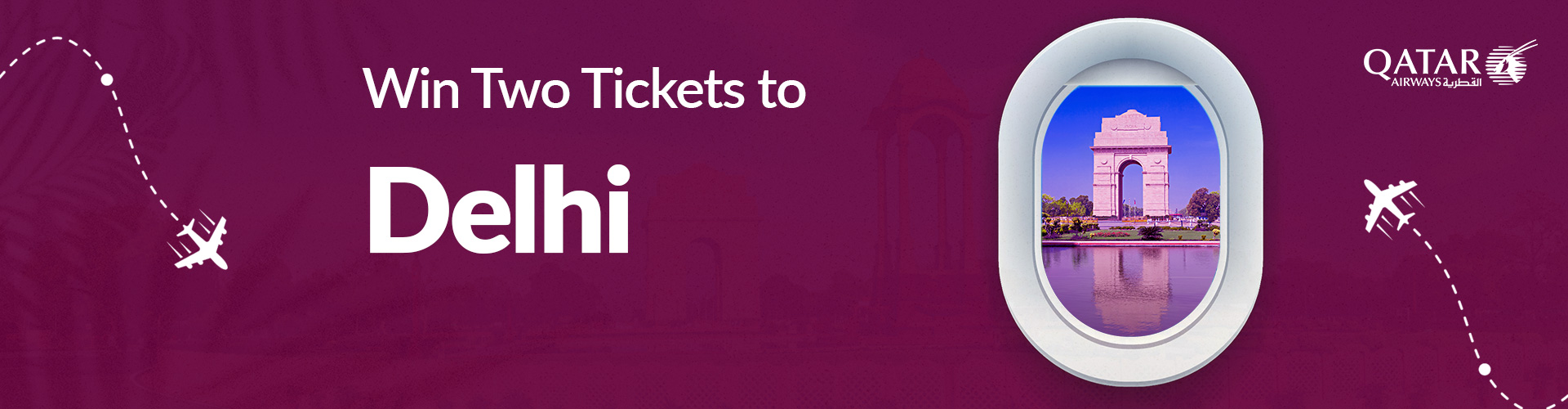 WIN a Pair of Tickets to Delhi Courtesy of Qatar Airways and Brightsun Travel 