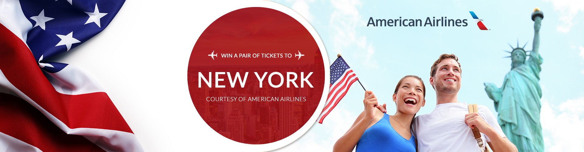 WIN Tickets to New York American Airlines Flights Brightsun