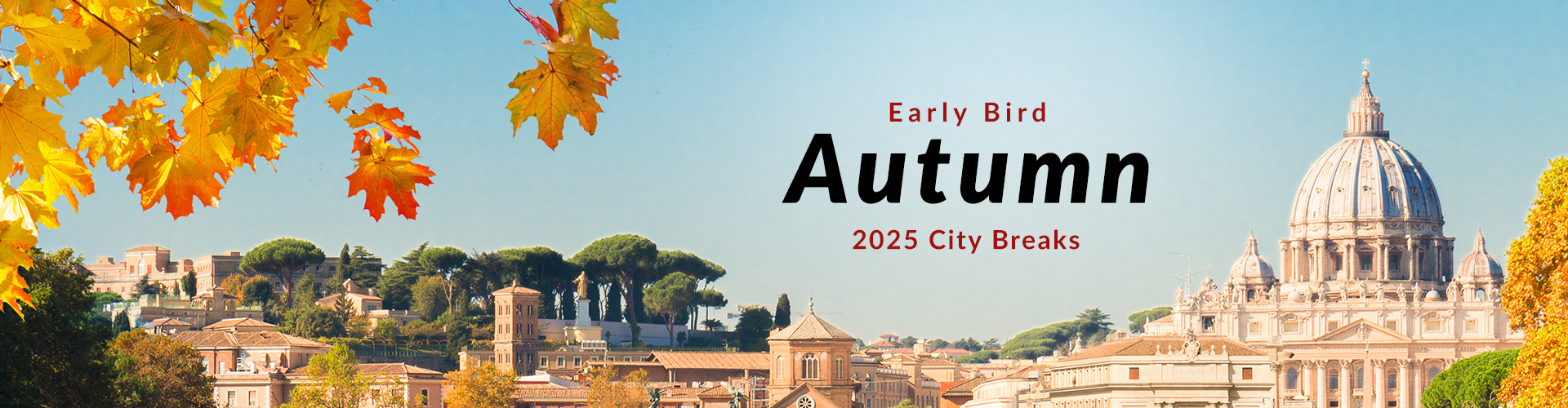 Fall for These Deals - Autumn 2025 City Escapes You Can't Miss!